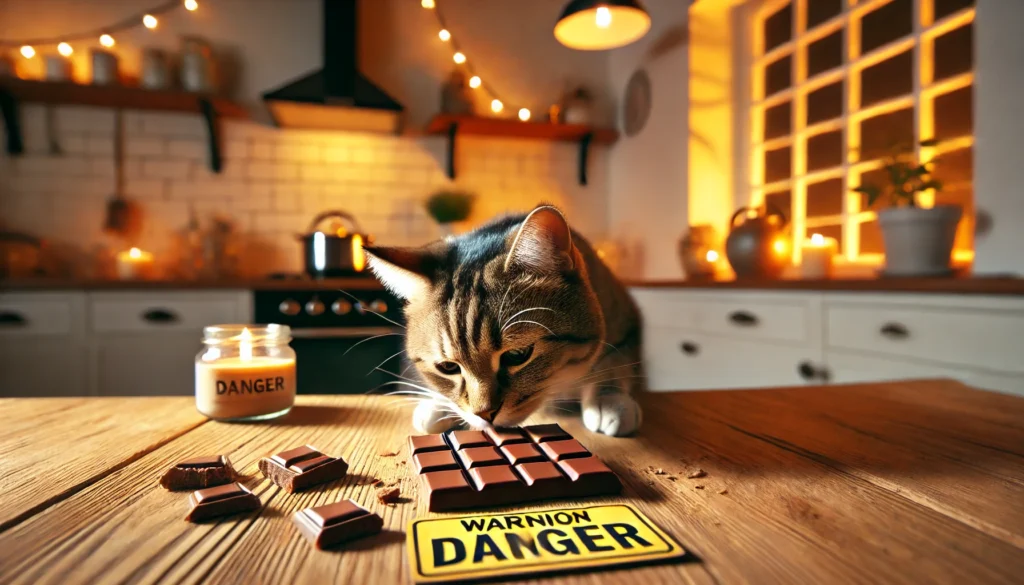 can cats eat chocolate