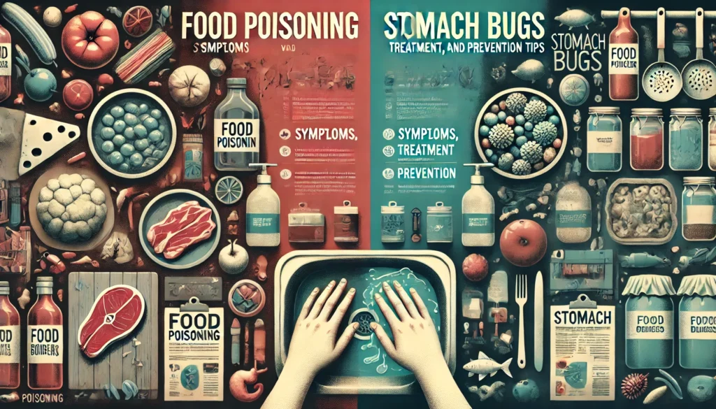 Food Poisoning vs Stomach Bugs